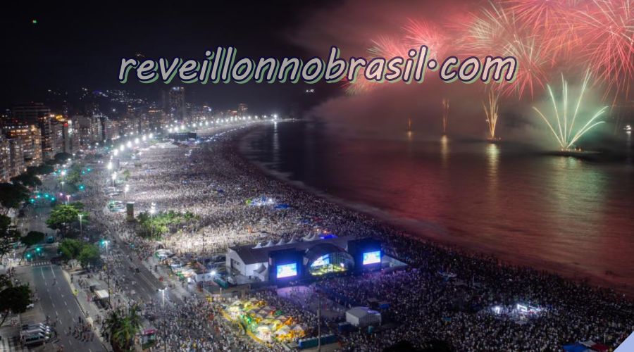 Rio de Janeiro Réveillon na Praia de Copacabana - reveillonnobrasil.com