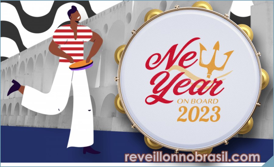 Réveillon a bordo 2023 na Marina da Glória - Rio de Janeiro Festa de Réveillon no Brasil