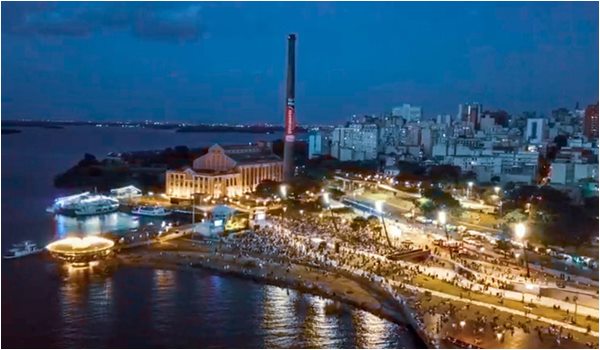 Porto Alegre Réveillon 2024 na Orla do Guaíba : programação, festas, previsão do tempo e notícias