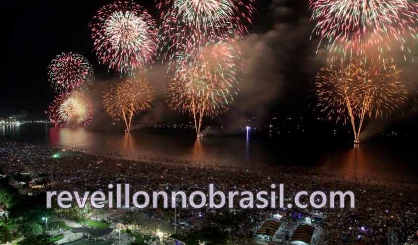 Santos Réveillon 2024 na Praia do Gonzaga : show de fogos e tributo a Rita Lee