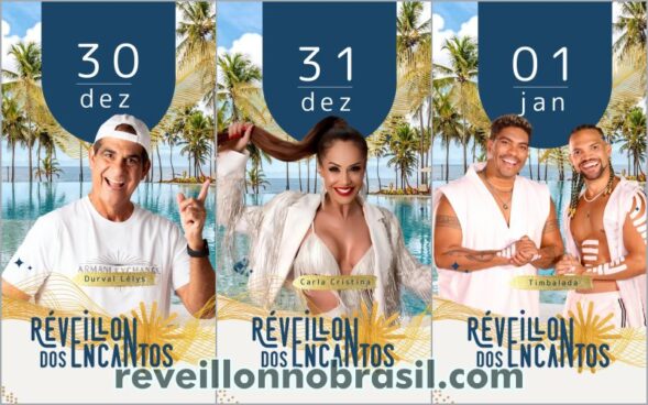 Programação Mata de São João Réveillon 2025 na Bahia - reveillonnobrasil.com