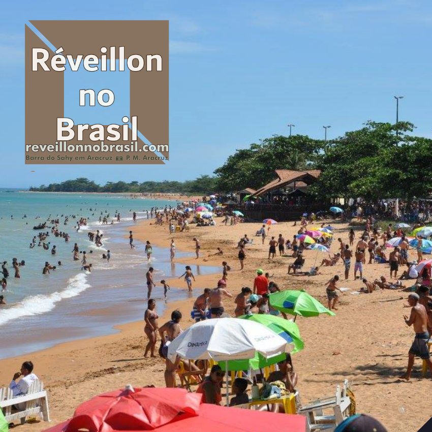 Réveillon Barra do Sahy em Aracruz -Réveillon no Brasil