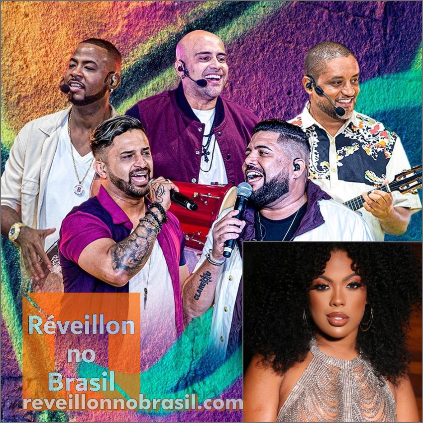 Réveillon 2024 em Bangu no Rio de Janeiro : show Marvvila e Grupo Clareou na Praça das Juras