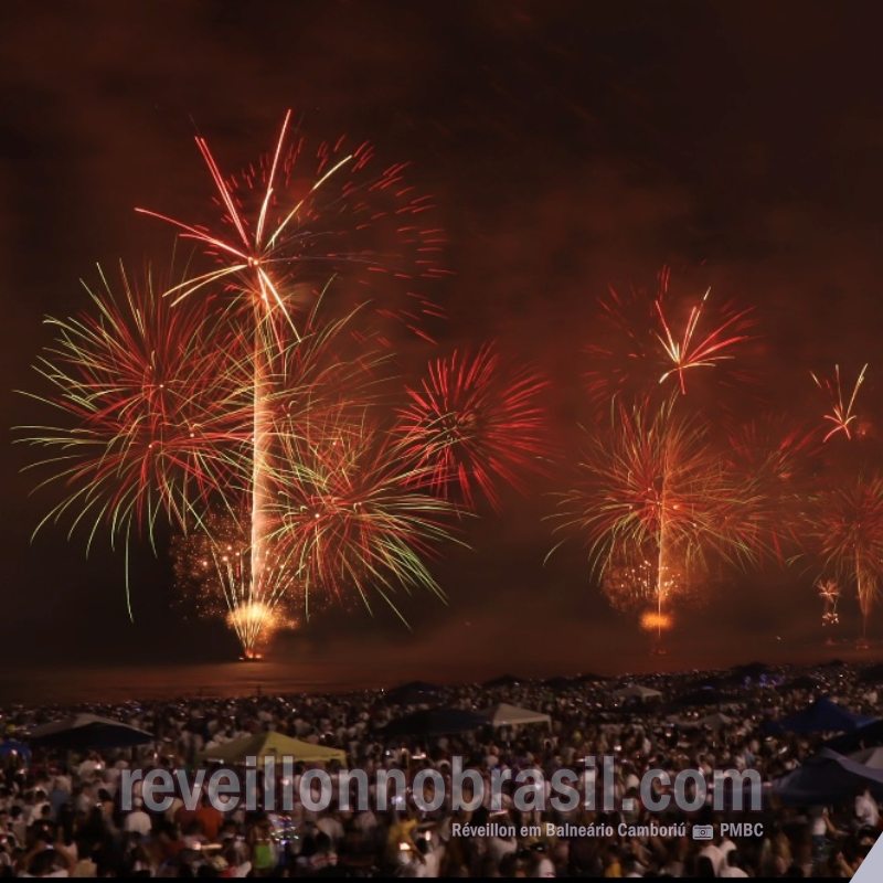 Balneário Camboriú Réveillon 2025 : virada de ano na Praia Central