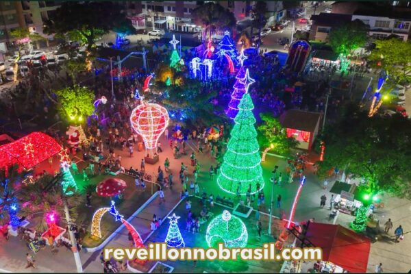 Natal Luz 2024 e Réveillon 2025 em Piúma no Espírito Santo