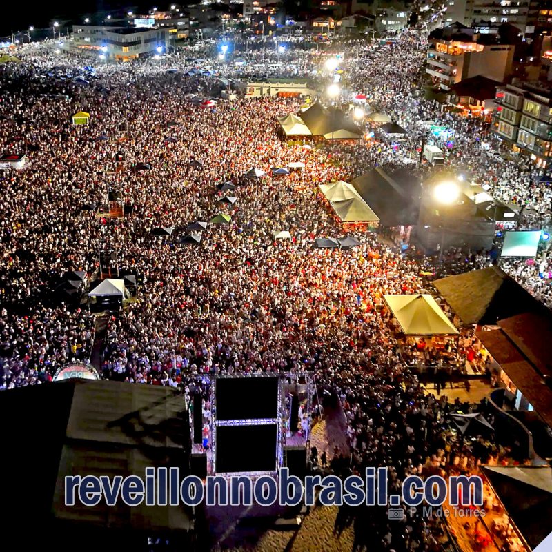 Praia Grande Réveillon em Torres no Litoral Norte Gaúcho