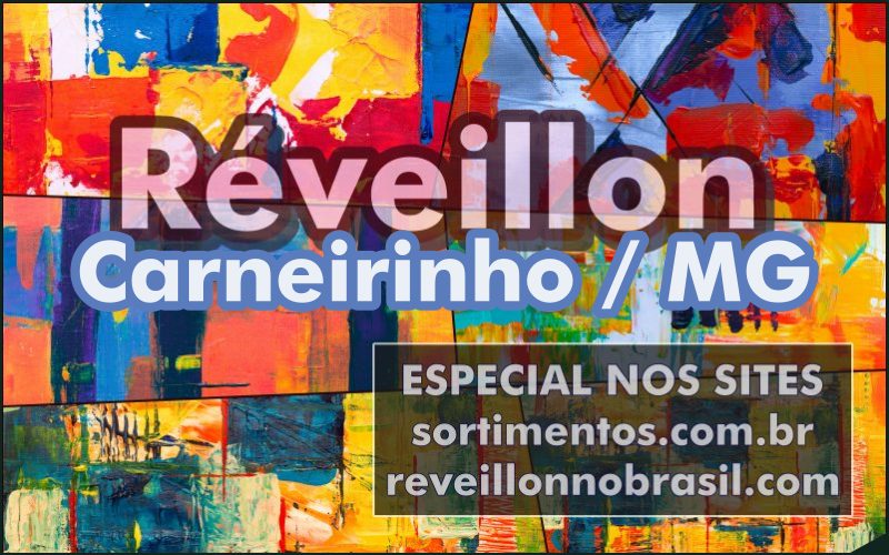 Carneirinho Réveillon 2025 em Minas Gerais : festa na virada de ano na Prainha de Estrela da Barra